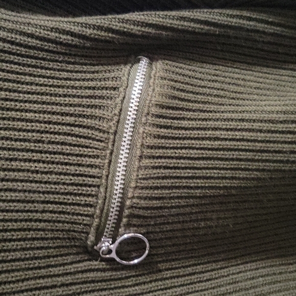Vintage olive sweater size M - Picture 5 of 6